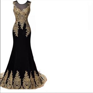 Grace Karin Mermaid Ball Gown NEVER worn